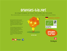 Tablet Screenshot of oranges-bio.net